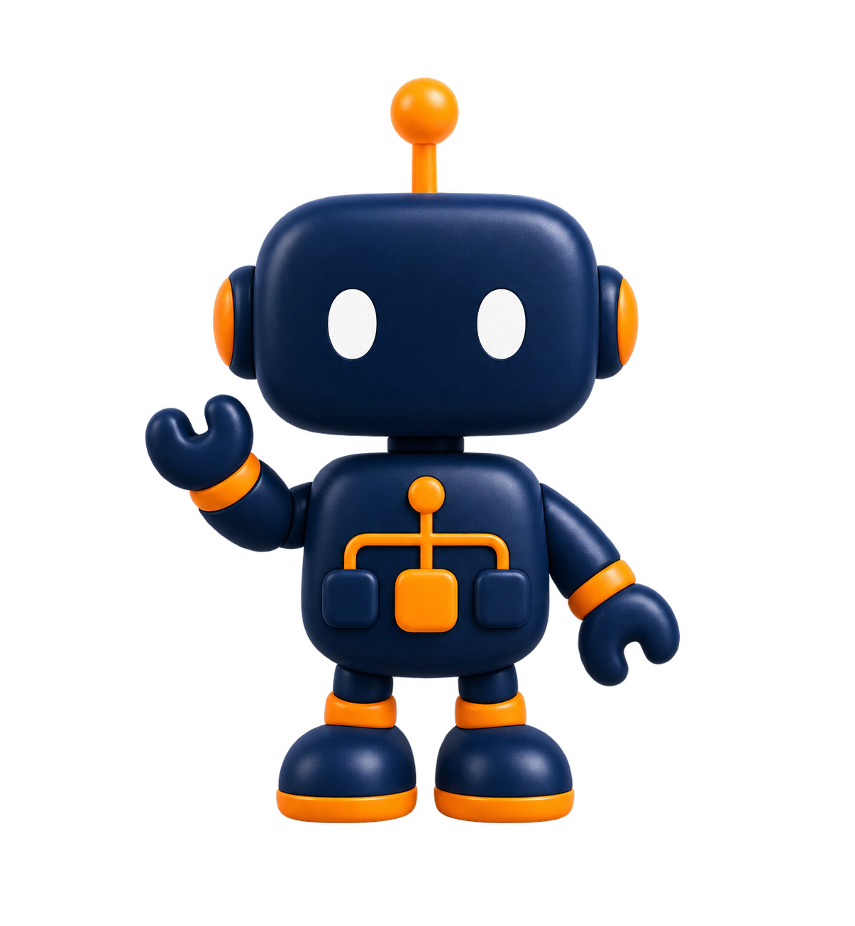 Maskot robot Purena